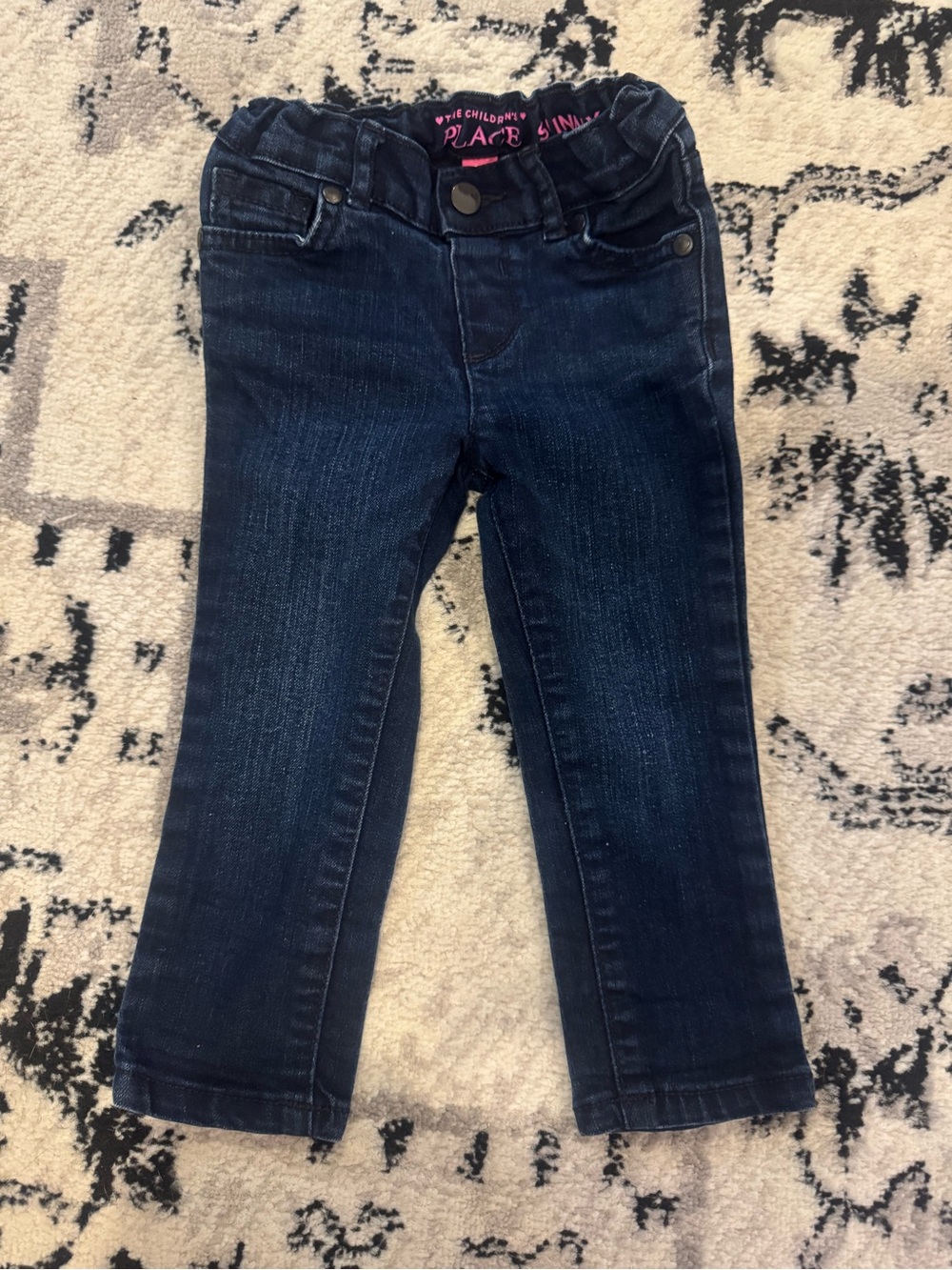 The Children's Place Dark Blue Skinny Jeans for Kids